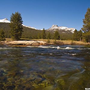 Classic Granite Spires Above Tuolumne Meadows