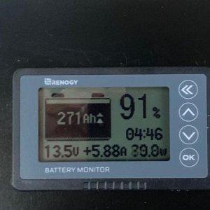 We replaced our charge controller with a Renogy charge controller and battery monitor. Pleased with both of them, we have the Bluetooth option to moni