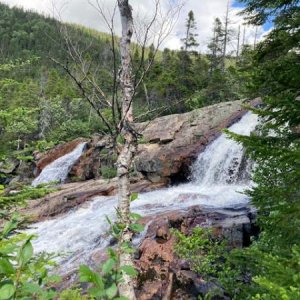 Many spectacular waterfalls