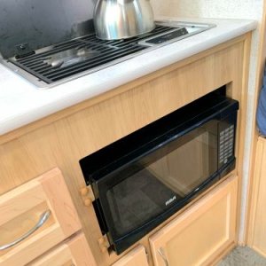 Microwave and Cooktop