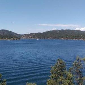 Pactola Lake in the Black Hills of S.D.