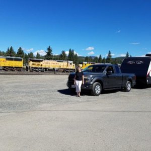 Waiting Outside Western Pacific RR Museum