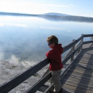 Jason at Yellowstone