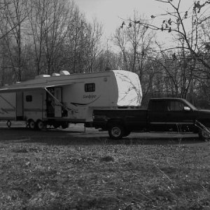 Fort Custer State Park near Battle Creek Mich. First Trip in 2009 with new Rig, Gotta have a shake down run to check out the bugs & make a modificatio