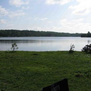 A private campground in Ontario