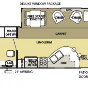 Salem Villa 392FLFB Floorplan