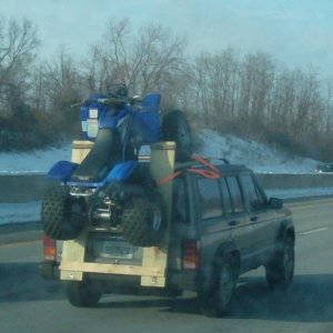 you might be a redneck... if your vacation plans involve your ATV humping your SUV...

somewhere north of Nashville, Tenn.