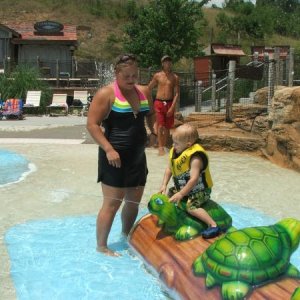 Dollywood Splash Country 2010
My daughter and grandson