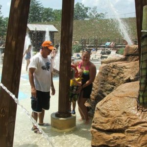 Splash Country 2010
My husband, daughter and grandson