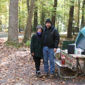 Smoky Mountains in the Fall. This is at Elk Mount Campground.
My son inlaws Parents.