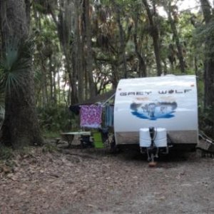 Front of Campsite