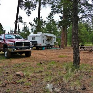 May 2009 - Our campsite.