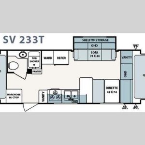 Surveyor layout - perfect amount of room