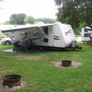 One of our favourite campgrounds North of Kingston, Ontario.