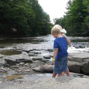 The river that is beside the Jelleystone campground in new Mexico, NY.