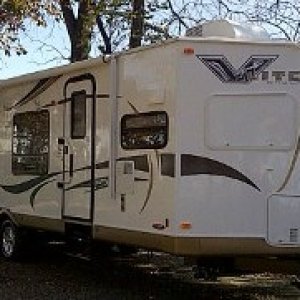 Nov 2011: 2012 V-Lite 30WFKSS ready for PDI at the dealer