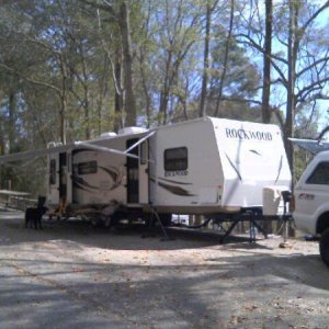 Set up a Lake Lurleen State Park