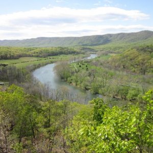 Shenandoah River from Cullers Overlook