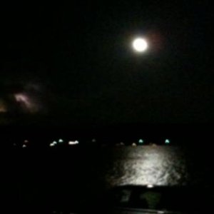 Distant Storm over Lake Keowee