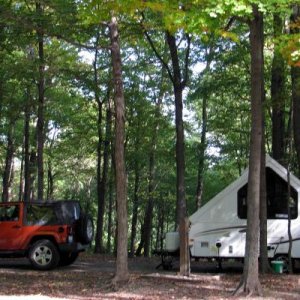 Campsite - Taylor Ridge Section of CG.