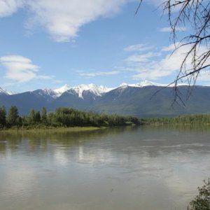 fraser river near mcBride