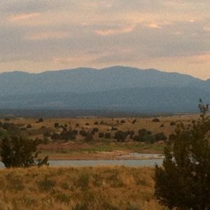 sunset in Pueblo