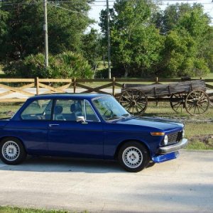 1975 BMW 2002 - converted to 100% battery power