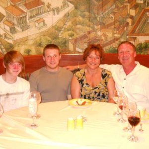 Family in Cancun