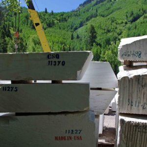 pic6:  Fifteen miles south is the historical marble quarry in Marble, Colorado.  The Washington Monument and other D.C. buildings are constructed from