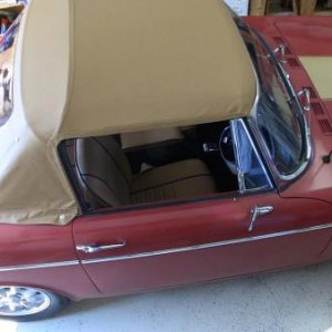 1965 Rootes Sunbeam Alpine. Auto tranny 1592cc