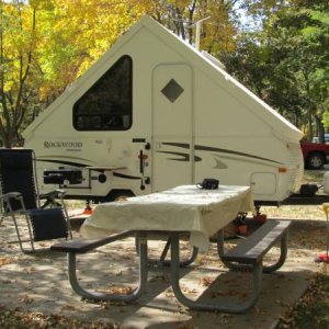 Camping in the Roberts Creek Campground