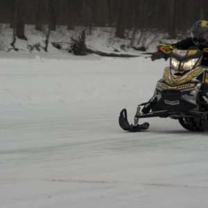 88 mph 600 feet on ice