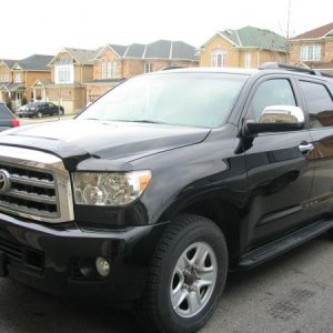 '08 Sequoia with winter tires