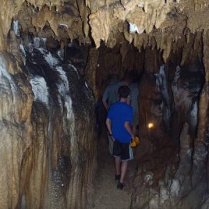 cave flashlight tour - Florida Caverns SP - Memorial Day wkd