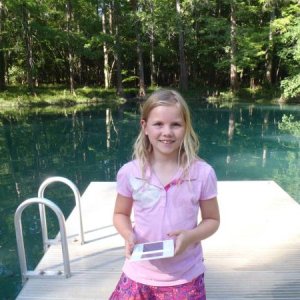 Blue Hole swimming hole - Florida Caverns SP - Memorial Day wkd