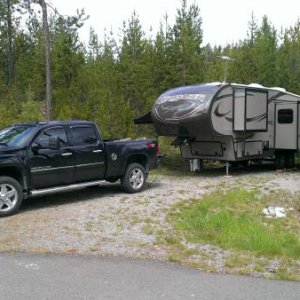 First trip out with our 2013 PT Crusader. Mac Lake Montana 6/1/2013