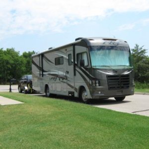 First True Outing! 
Ready to leave for Lawton/Ft.Sill,OK. just got the RV back from having the AC and other issues fixed. Had a great time there and f