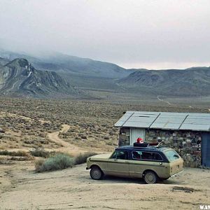 My first visit to the Stone Cabin (aka Geologist's Cabin) along with the Striped Butte