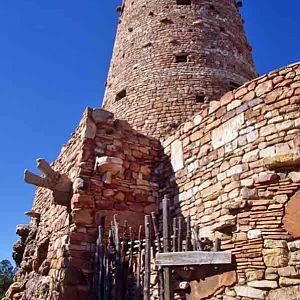 The Desert View Watchtower was built in 1905