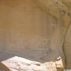 Petroglyphs at Una Vida