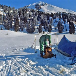 Packing to go for Lassen's summit