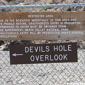 Path to Devils Hole