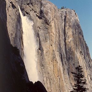 Yosemite Falls and Lost Arrow Spire