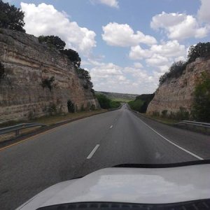 I-10 west bound in West TX