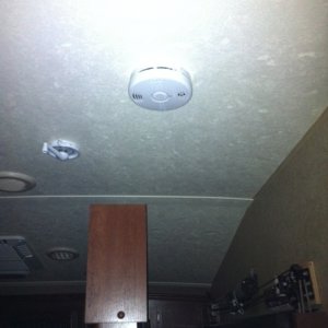 Smoke / Fire alarm installed in bedroom