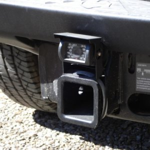 Wireless RV camera on back of truck when not pulling camper.