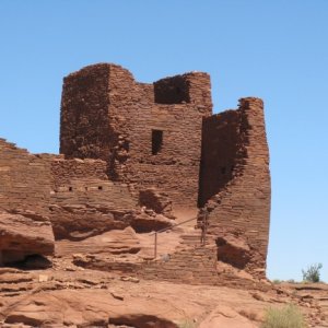 Native American ruin in Wupatki National Monument