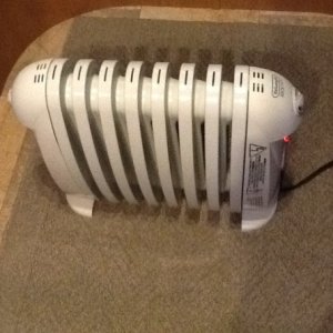 Mini oil heater (fits in water bay)