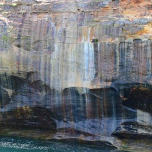 Pictured Rocks outside of Munising, MI in the UP