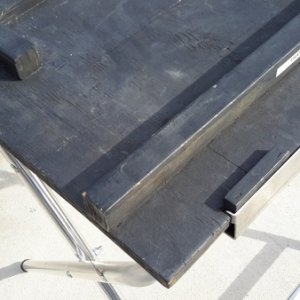 Grill / griddle base on FR grill frame